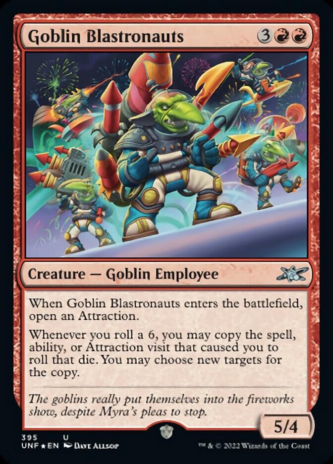 Goblin Blastronauts (Galaxy Foil) [Unfinity] | Gear Gaming Bentonville