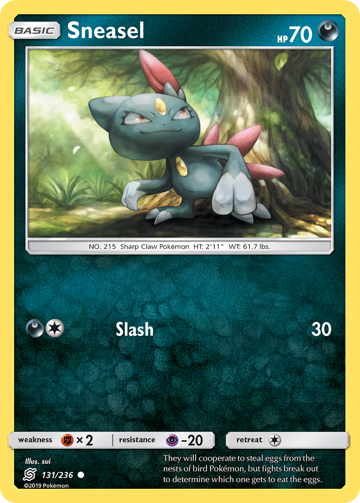 Sneasel (131/236) [Sun & Moon: Unified Minds] | Gear Gaming Bentonville