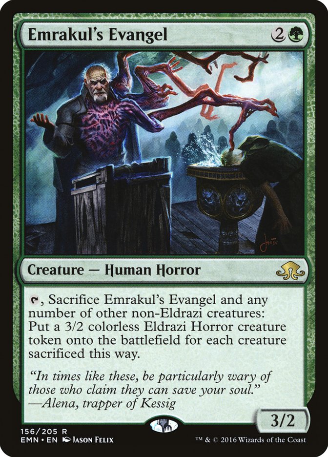 Emrakul's Evangel [Eldritch Moon] | Gear Gaming Bentonville
