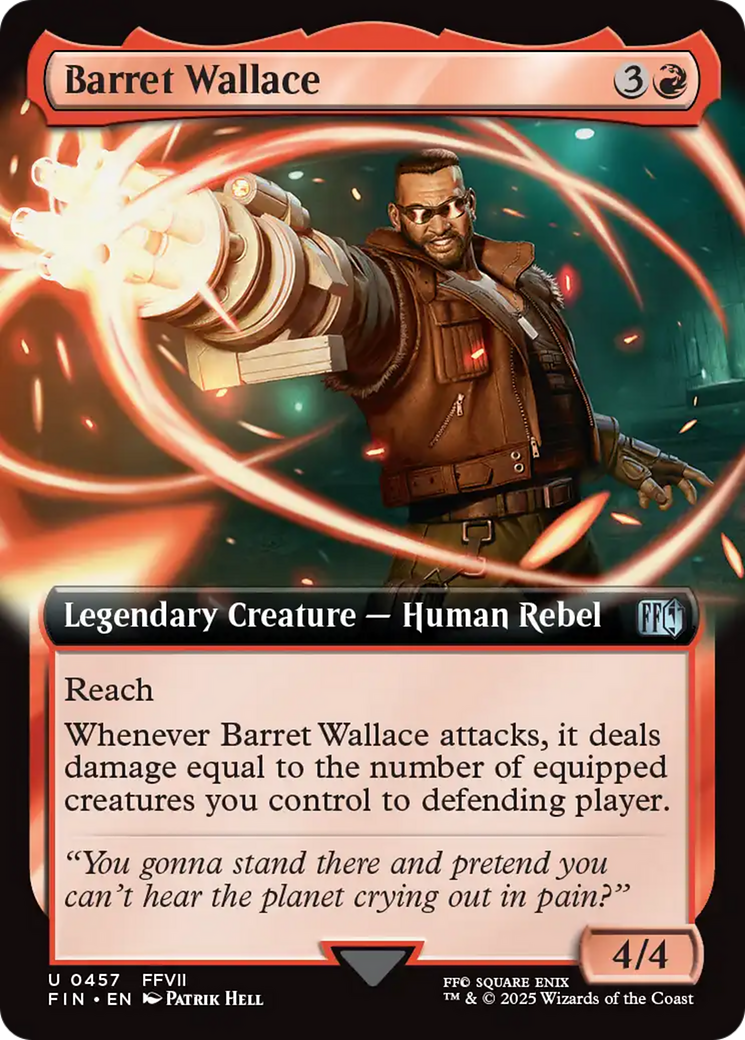Barret Wallace (Extended Art) [FINAL FANTASY] | Gear Gaming Bentonville