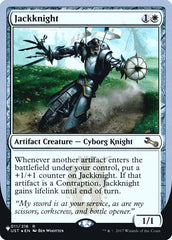 Jackknight (Unfinity Foil Edition) [The List] | Gear Gaming Bentonville