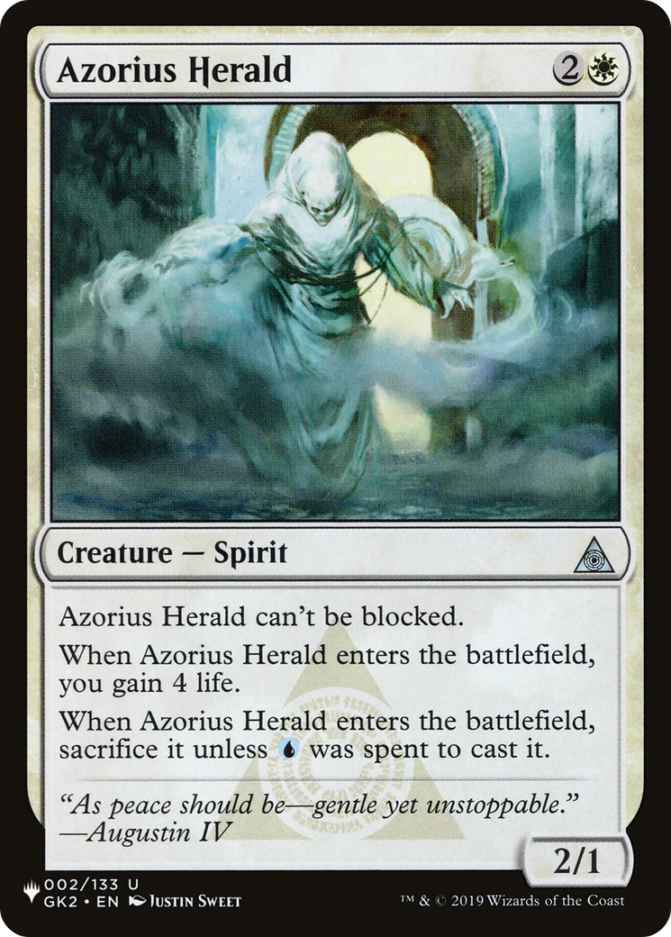 Azorius Herald [The List Reprints] | Gear Gaming Bentonville