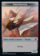 Bird (002) // Ornithopter Double-Sided Token [Dominaria United Tokens] | Gear Gaming Bentonville