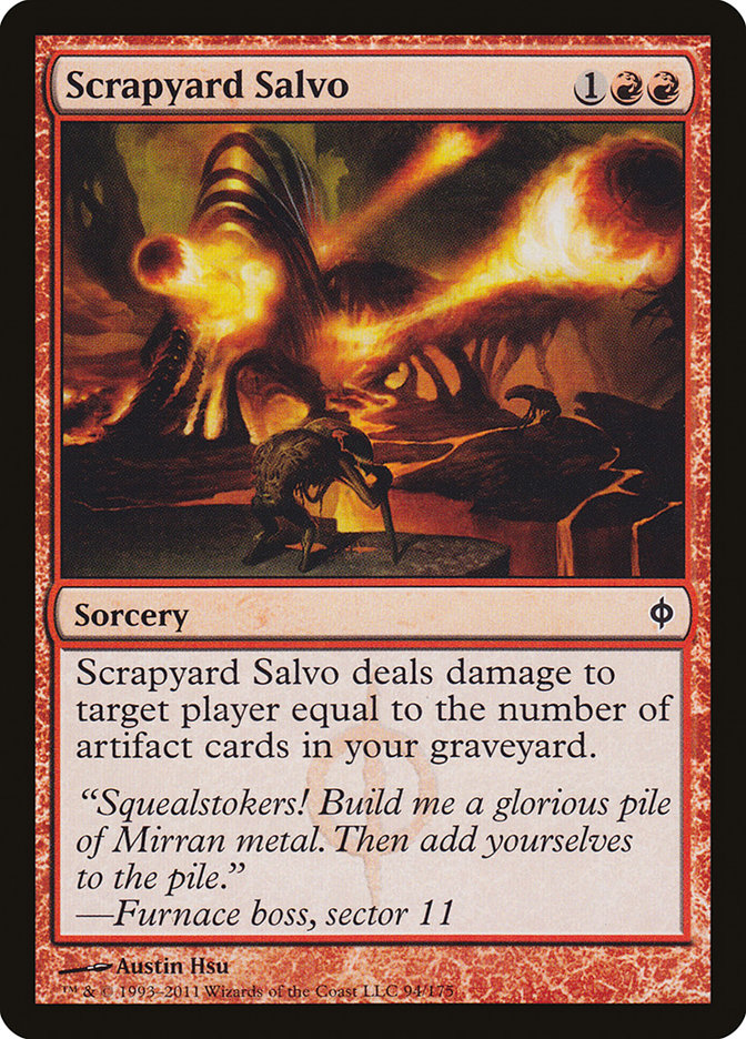 Scrapyard Salvo [New Phyrexia] | Gear Gaming Bentonville
