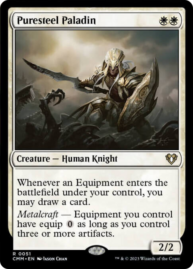 Puresteel Paladin [Commander Masters] | Gear Gaming Bentonville