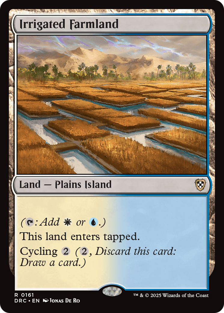 Irrigated Farmland [Aetherdrift Commander] | Gear Gaming Bentonville