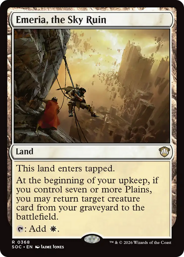 Emeria, the Sky Ruin [Secrets of Strixhaven Commander] | Gear Gaming Bentonville