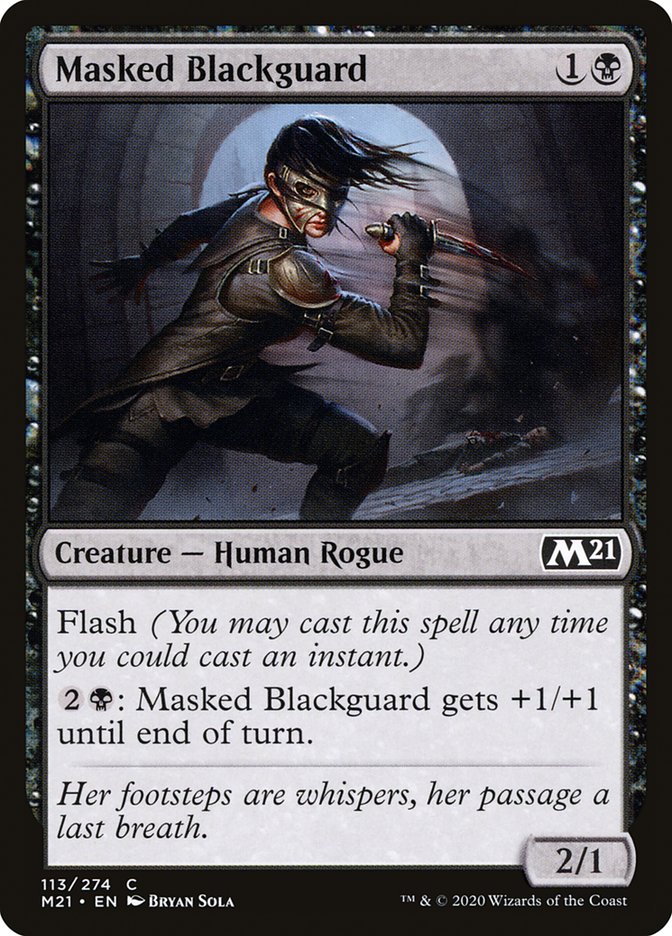 Masked Blackguard [Core Set 2021] | Gear Gaming Bentonville