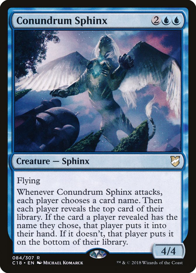 Conundrum Sphinx [Commander 2018] | Gear Gaming Bentonville