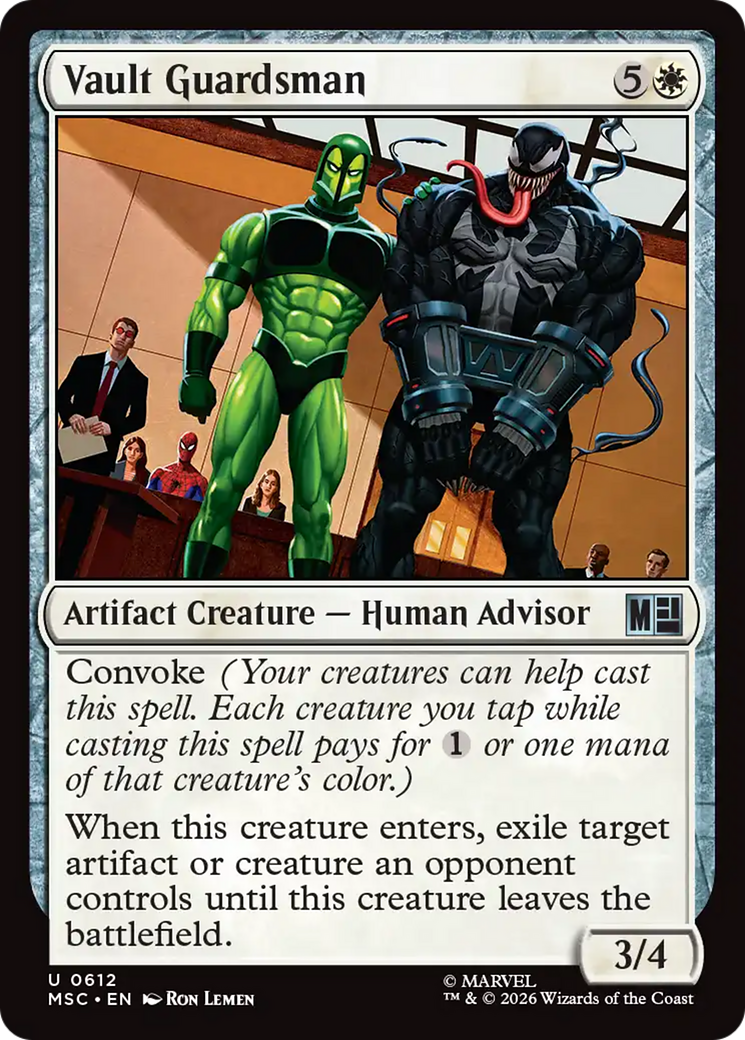 Vault Guardsman [Marvel Super Heroes Commander] | Gear Gaming Bentonville