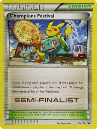 Champions Festival (XY176) (2016 Semi-Finalist) [XY: Black Star Promos] | Gear Gaming Bentonville