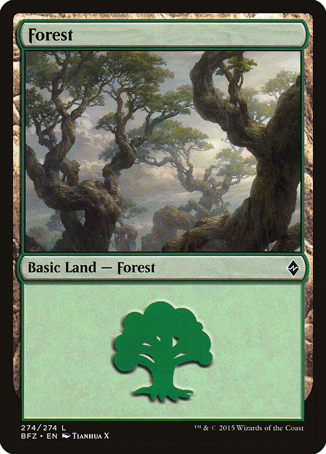 Forest [Battle for Zendikar] | Gear Gaming Bentonville