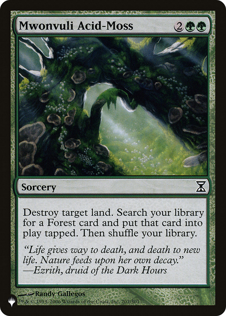 Mwonvuli Acid-Moss [The List Reprints] | Gear Gaming Bentonville