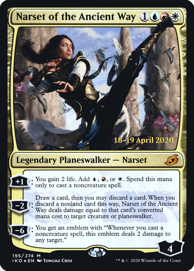 Narset of the Ancient Way [Ikoria: Lair of Behemoths Prerelease Promos] | Gear Gaming Bentonville