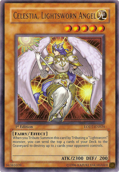 Celestia, Lightsworn Angel [LODT-EN024] Ultra Rare | Gear Gaming Bentonville