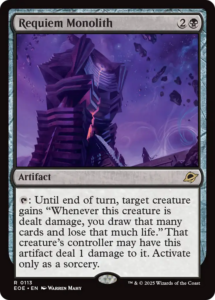 Requiem Monolith [Edge of Eternities] | Gear Gaming Bentonville