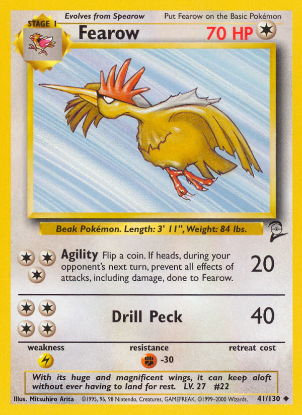 Fearow (41/130) [Base Set 2] | Gear Gaming Bentonville