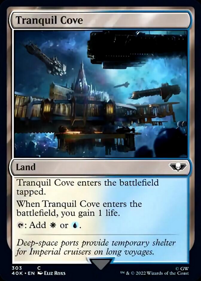 Tranquil Cove (Surge Foil) [Warhammer 40,000] | Gear Gaming Bentonville