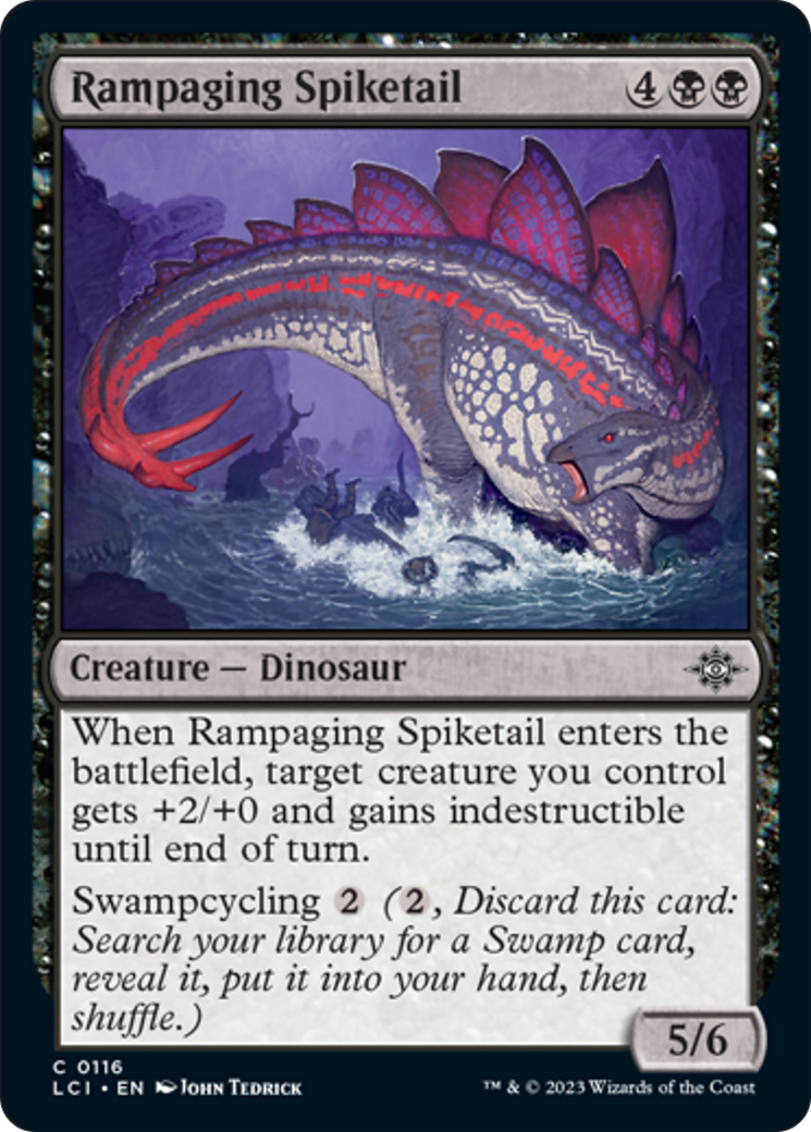 Rampaging Spiketail [The Lost Caverns of Ixalan] | Gear Gaming Bentonville