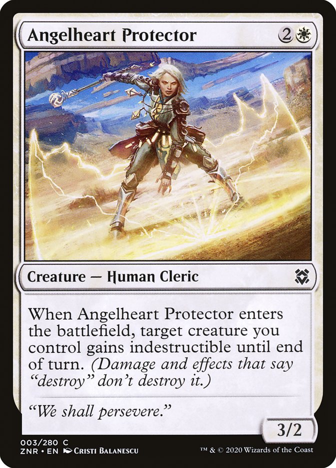 Angelheart Protector [Zendikar Rising] | Gear Gaming Bentonville