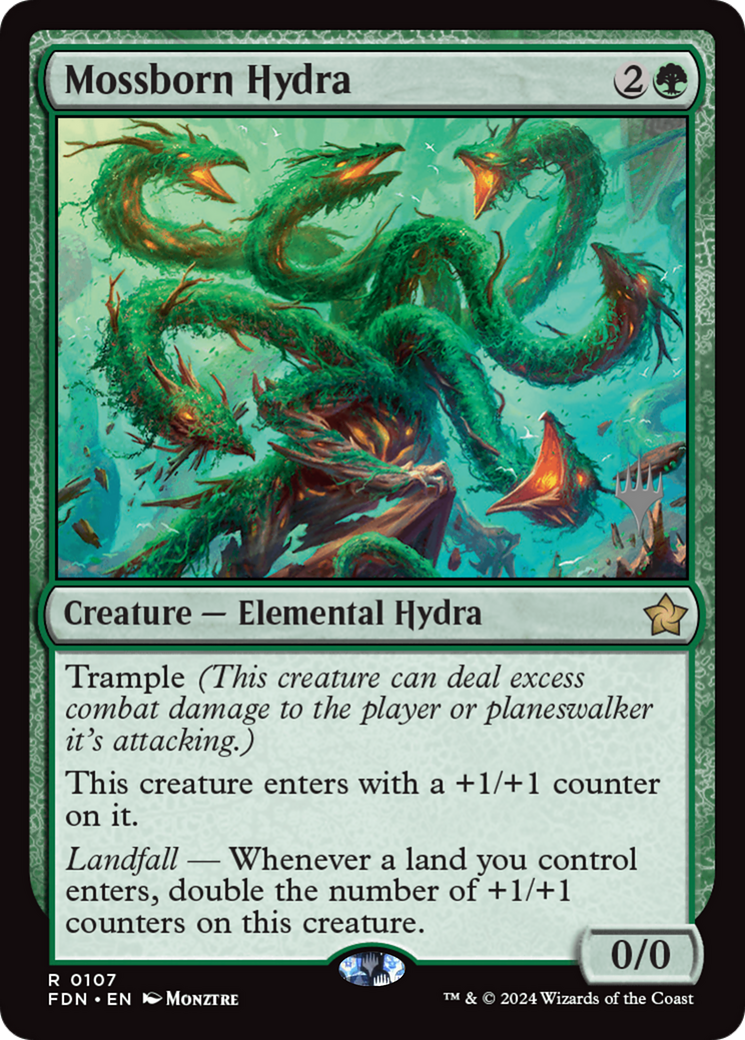 Mossborn Hydra [Lorwyn Eclipsed Promos] | Gear Gaming Bentonville