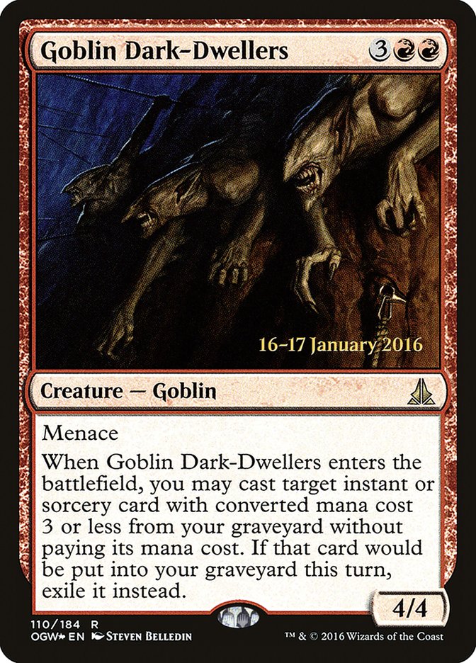 Goblin Dark-Dwellers [Oath of the Gatewatch Prerelease Promos] | Gear Gaming Bentonville