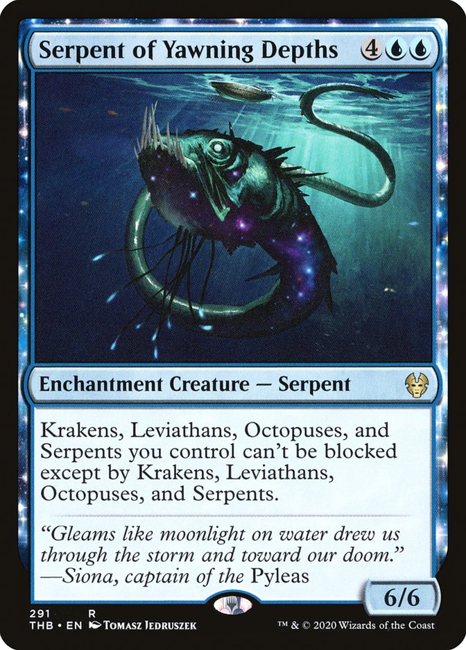 Serpent of Yawning Depths [Theros Beyond Death] | Gear Gaming Bentonville