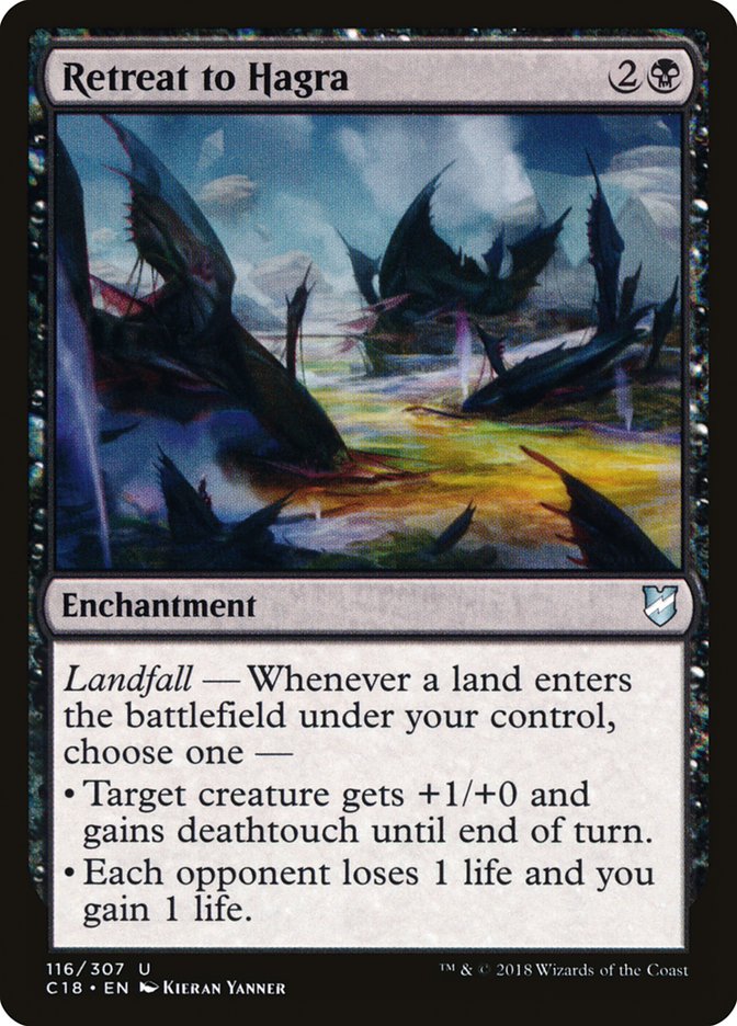 Retreat to Hagra [Commander 2018] | Gear Gaming Bentonville