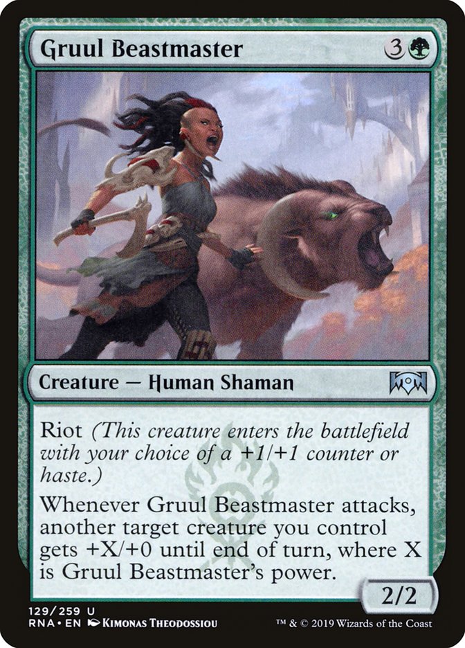 Gruul Beastmaster [Ravnica Allegiance] | Gear Gaming Bentonville