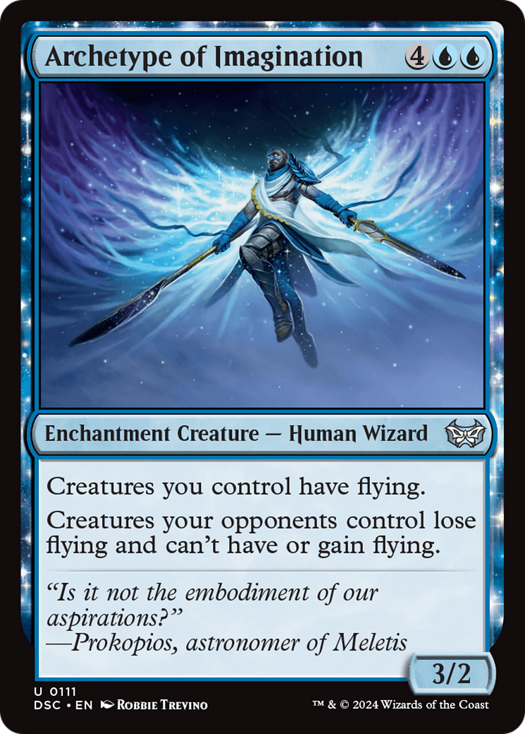 Archetype of Imagination [Duskmourn: House of Horror Commander] | Gear Gaming Bentonville
