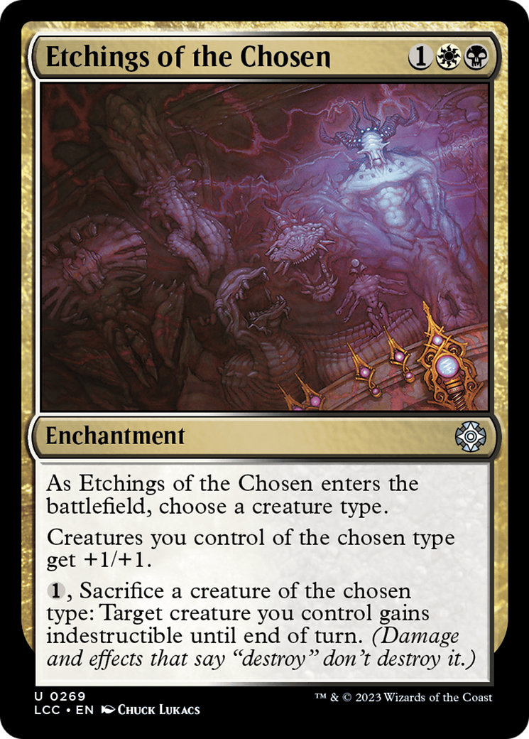 Etchings of the Chosen [The Lost Caverns of Ixalan Commander] | Gear Gaming Bentonville