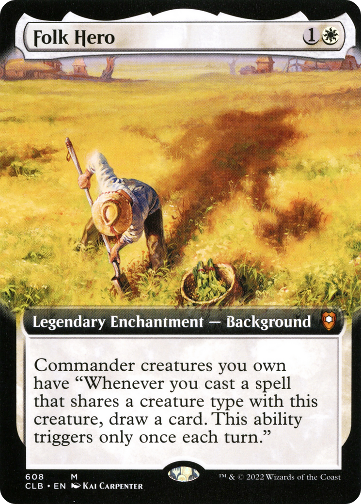 Folk Hero (Surge Foil) [Marvel Super Heroes Commander] | Gear Gaming Bentonville
