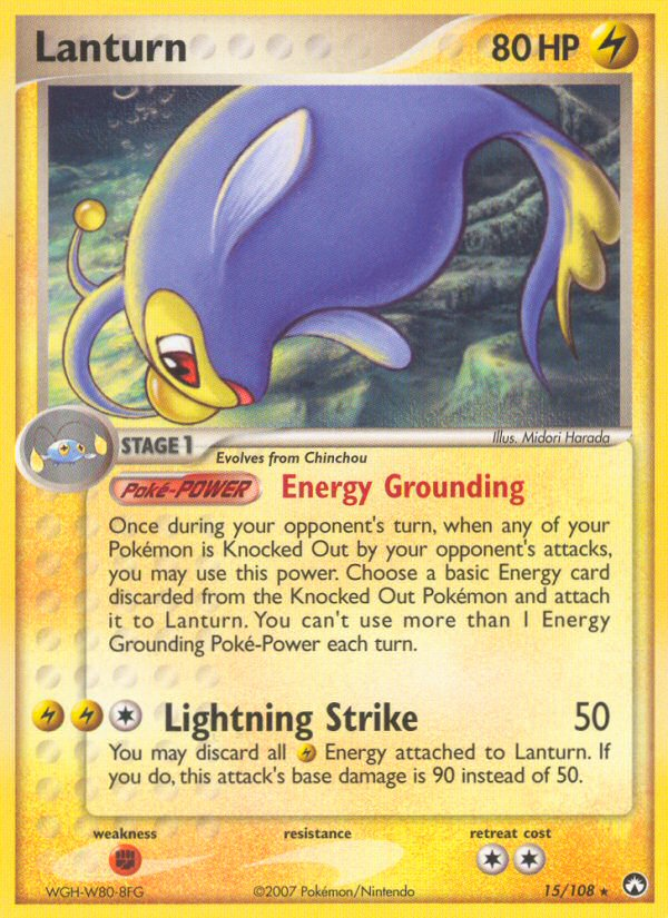 Lanturn (15/108) [EX: Power Keepers] | Gear Gaming Bentonville