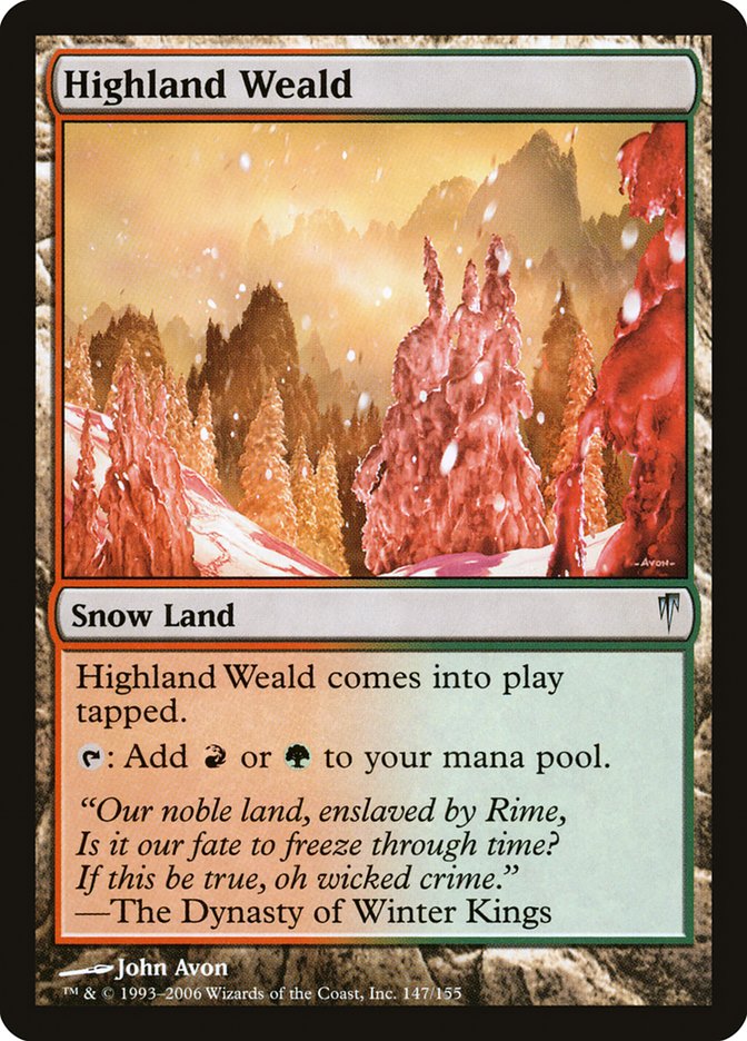Highland Weald [Coldsnap] | Gear Gaming Bentonville