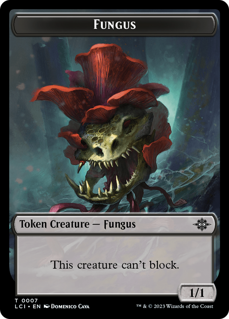 Treasure (0018) // Fungus Double-Sided Token [The Lost Caverns of Ixalan Tokens] | Gear Gaming Bentonville