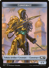 Beast // Construct Double-Sided Token [Core Set 2021 Tokens] | Gear Gaming Bentonville