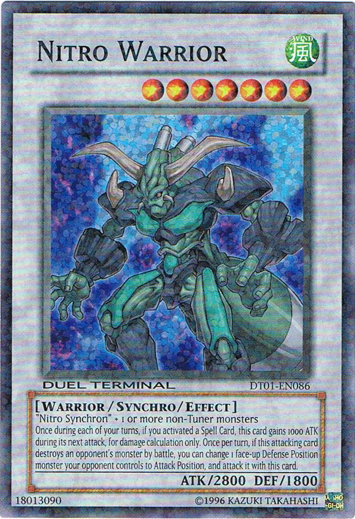 Nitro Warrior [DT01-EN086] Super Rare | Gear Gaming Bentonville