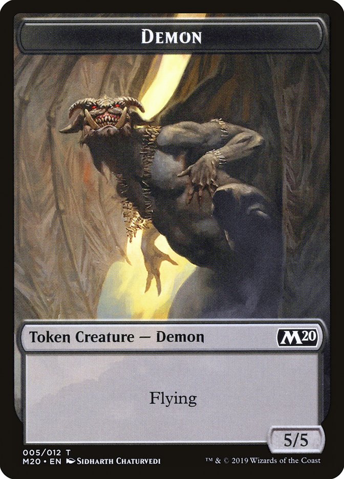 Demon Token [Core Set 2020 Tokens] | Gear Gaming Bentonville