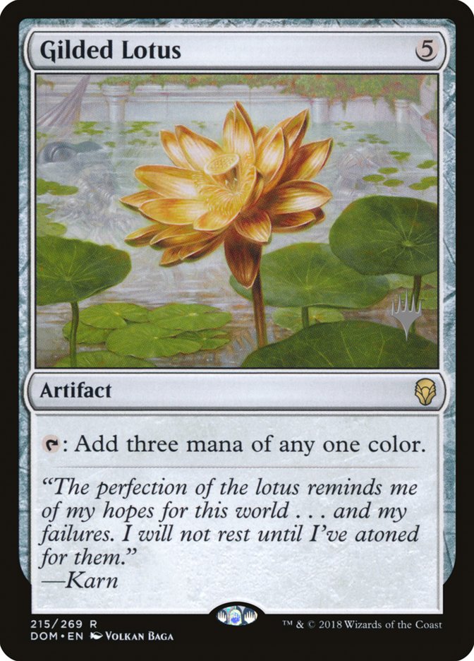 Gilded Lotus (Promo Pack) [Dominaria Promos] | Gear Gaming Bentonville
