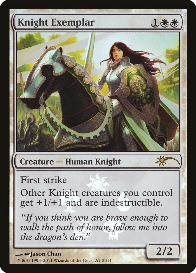 Knight Exemplar [Resale Promos] | Gear Gaming Bentonville