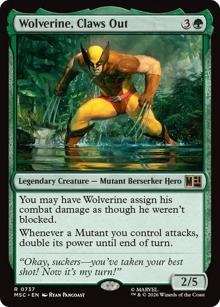 Wolverine, Claws Out [Marvel Super Heroes Commander] | Gear Gaming Bentonville