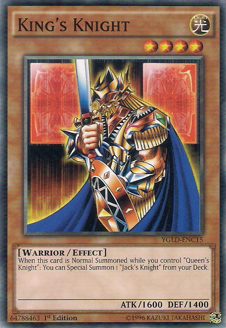King's Knight [YGLD-ENC15] Common | Gear Gaming Bentonville