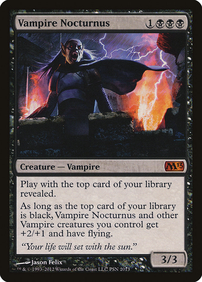 Vampire Nocturnus (Duels of the Planeswalkers Promos) [Duels of the Planeswalkers Promos 2012] | Gear Gaming Bentonville