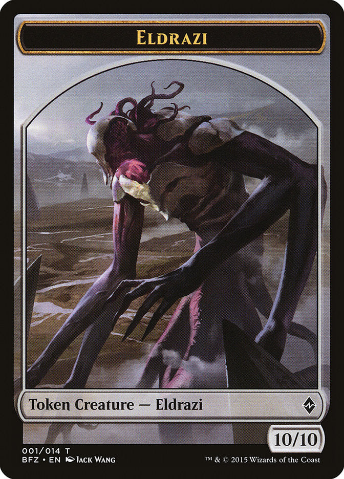 Eldrazi Token [Battle for Zendikar Tokens] | Gear Gaming Bentonville
