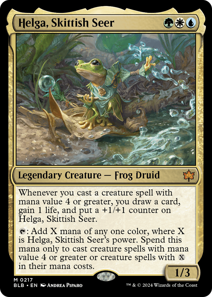 Helga, Skittish Seer [Bloomburrow] | Gear Gaming Bentonville