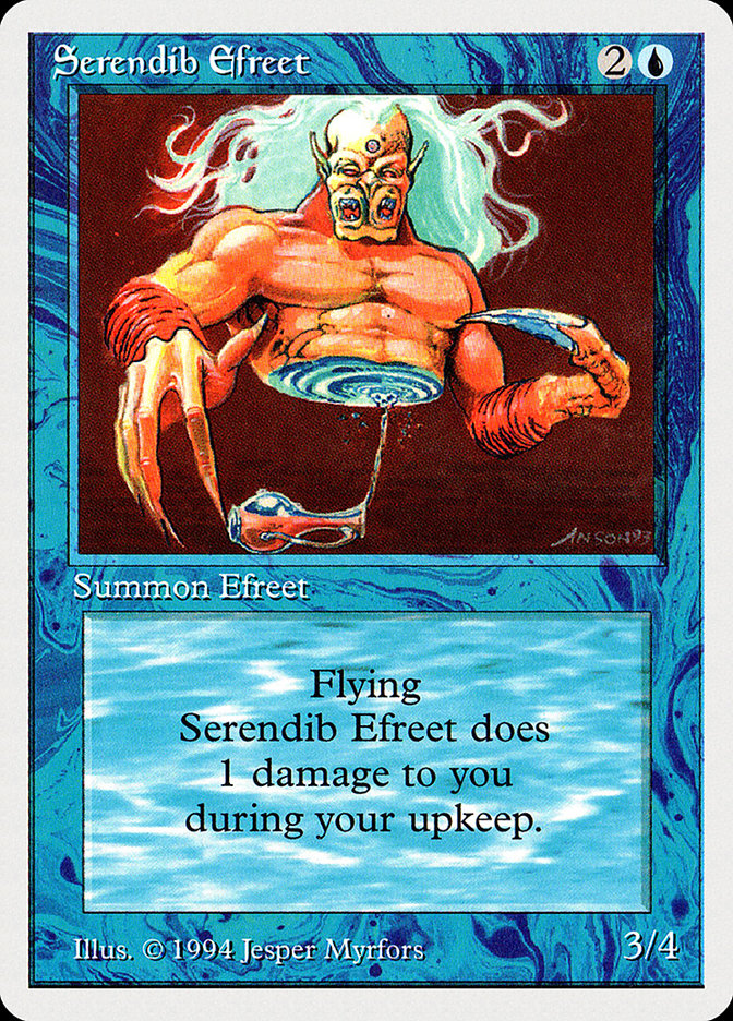 Serendib Efreet [Summer Magic / Edgar] | Gear Gaming Bentonville