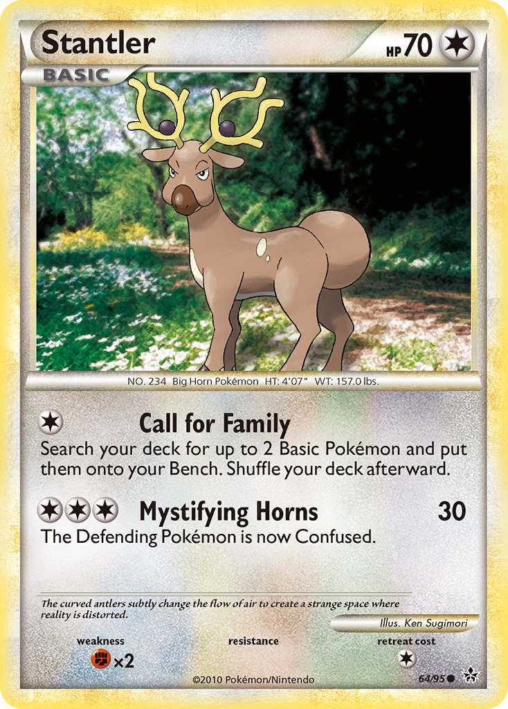 Stantler (64/95) [HeartGold & SoulSilver: Unleashed] | Gear Gaming Bentonville