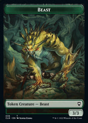 Satyr // Beast Double-Sided Token [Commander Legends: Battle for Baldur's Gate Tokens] | Gear Gaming Bentonville