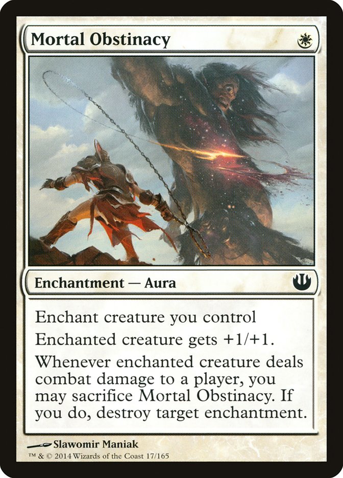 Mortal Obstinacy [Journey into Nyx] | Gear Gaming Bentonville