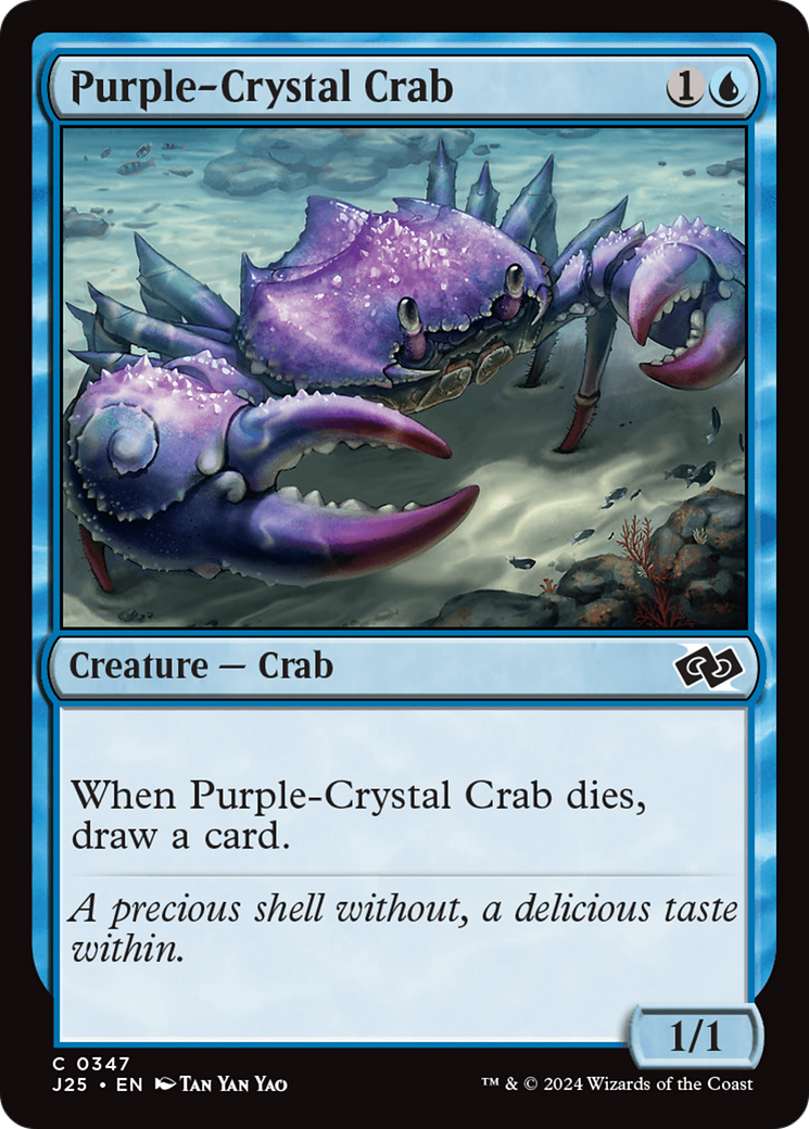 Purple-Crystal Crab [Foundations Jumpstart] | Gear Gaming Bentonville